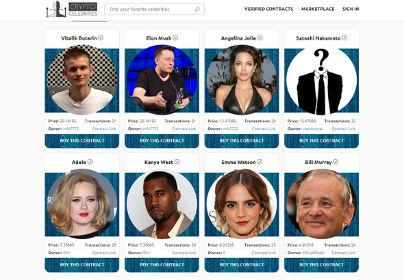 crypto celebrities game