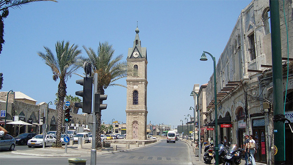 כיכר השעון ביפו, העיר העתיקה כיכר השעון ביפו, העיר העתיקה