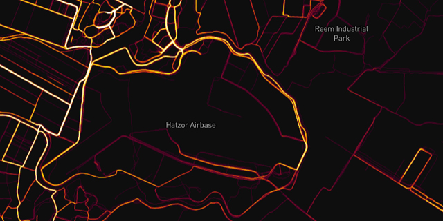הרשת החברתית Strava חושפת בטעות מיקומי בסיסים של צה"ל