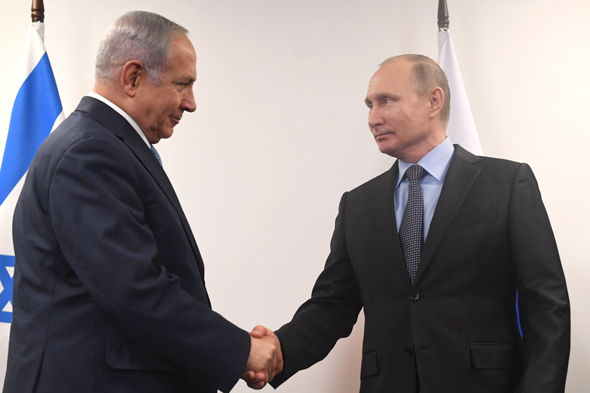 ולדימיר פוטין ובנימין נתניהו ולדימיר פוטין ובנימין נתניהו