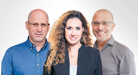 מימין: מנכ”ל פרטנר איציק בנבנשיתי, מנכ”לית HOT טל גרנות־גולדשטיין ומנכ”ל סלקום ניר שטרן. החיבור לתשתית HOT צפוי להיות יקר יותר מימין: מנכ”ל פרטנר איציק בנבנשיתי, מנכ”לית HOT טל גרנות־גולדשטיין ומנכ”ל סלקום ניר שטרן. החיבור לתשתית HOT צפוי להיות יקר יותר