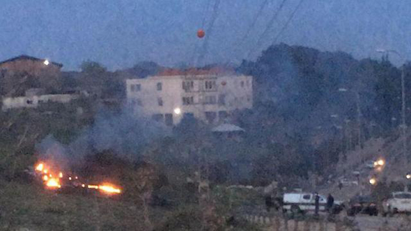 מקום נפילת המטוס ליד הרדוף מקום נפילת המטוס ליד הרדוף