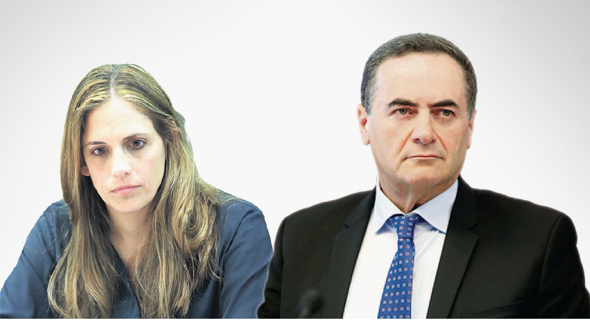מימין: שר התחבורה ישראל כץ ומנכ"לית משרד התחבורה קרן טרנר אייל מימין: שר התחבורה ישראל כץ ומנכ"לית משרד התחבורה קרן טרנר אייל