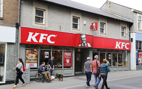 סניף של KFC בבריטניה סניף של KFC בבריטניה