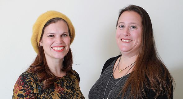 MilkStrip founders Avital Beck (right) and Hadas Shatz-Azoulay. Photo: Dana Koppel