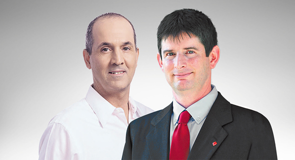 מימין: מנכ”ל ישראכרט רון וקסלר ומנכ”ל לאומי קארד רון פאינרו מימין: מנכ”ל ישראכרט רון וקסלר ומנכ”ל לאומי קארד רון פאינרו