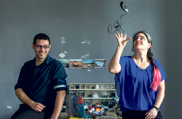 Aryeh Katz and Miri Berger. Photo: Amit Sha'al