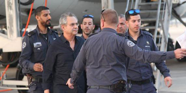 Kobi Alexander arrives in Israel. Photo: Itay Blumenthal