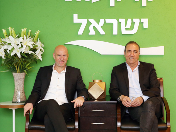 (מימין) בני לחמיש וירון תשבי (מימין) בני לחמיש וירון תשבי
