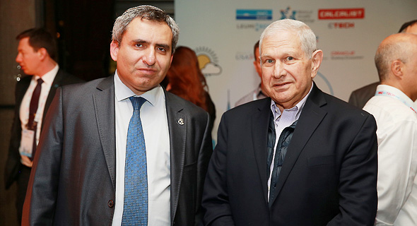 יו"ר בנק לאומי דוד ברודט והשר זאב אלקין יו"ר בנק לאומי דוד ברודט והשר זאב אלקין