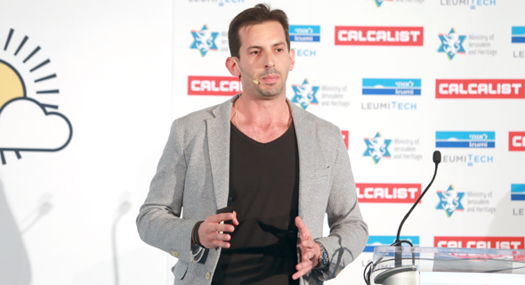 Aerodrome CEO Roy Degani at the Mind the Tech conference. Photo: Orel Cohen Aerodrome CEO Roy Degani at the Mind the Tech conference. Photo: Orel Cohen