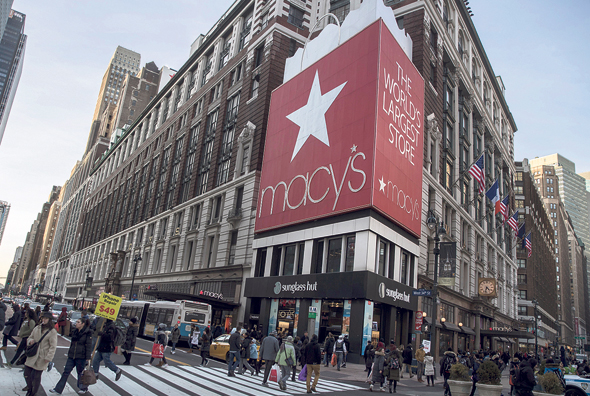 Macy's in New York. Photo: Bloomberg Macy's in New York. Photo: Bloomberg