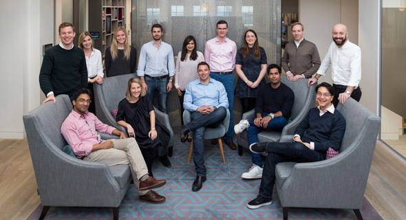 Eight Roads Ventures' Europe office team. Photo: PR Eight Roads Ventures' Europe office team. Photo: PR