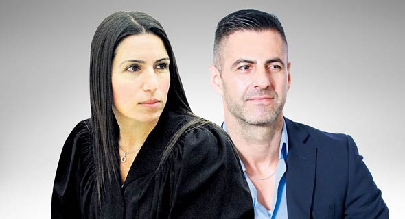 מימין: עו"ד מור נרדיה שייצג את בנק הפועלים ועו"ד ליזה חדש שמונתה כמשקיפה. השניים מונו בהמשך לנאמנים, תפקיד שמאפשר להם לחלוק שכר טרחה של כ־10 מיליון שקל מימין: עו"ד מור נרדיה שייצג את בנק הפועלים ועו"ד ליזה חדש שמונתה כמשקיפה. השניים מונו בהמשך לנאמנים, תפקיד שמאפשר להם לחלוק שכר טרחה של כ־10 מיליון שקל