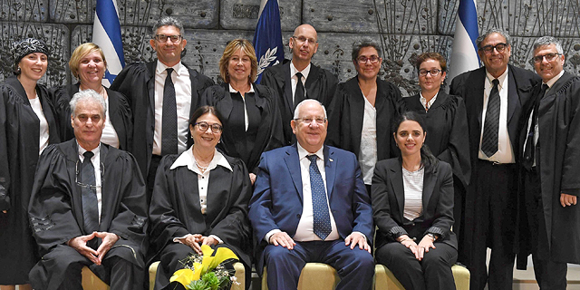 טקס השבעת השופטים: ורוח פוזננסקי כץ מרחפת מעל