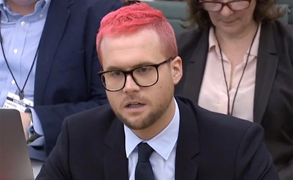 Christopher Wylie. Photo: AFP Christopher Wylie. Photo: AFP
