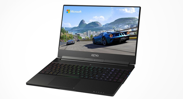 מחשב ה-Aero 15x של גיגבייט מחשב ה-Aero 15x של גיגבייט
