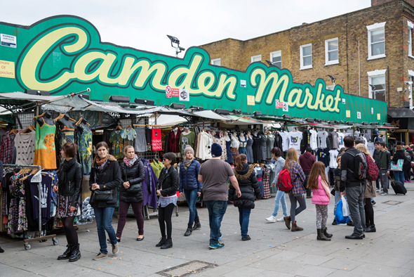 Camden Market, London. Photo: Shutterstock