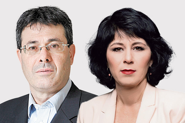 מימין: המפקחת על הבנקים חדוה בר ומנכ"ל מזרחי טפחות אלדד פרשר מימין: המפקחת על הבנקים חדוה בר ומנכ"ל מזרחי טפחות אלדד פרשר