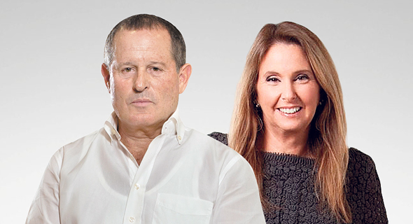 מימין: שרי אריסון ומאיר שמיר מימין: שרי אריסון ומאיר שמיר