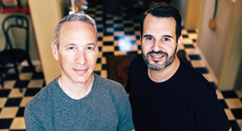 Lemonade co-founders Shai Wininger and Daniel Schreiber (right). Photo: Ben Kelmer