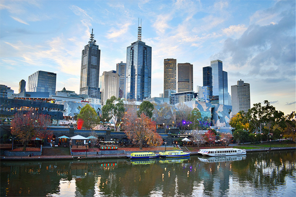 העיר מלבורן באוסטרליה, צילום: justalf/Pixabay