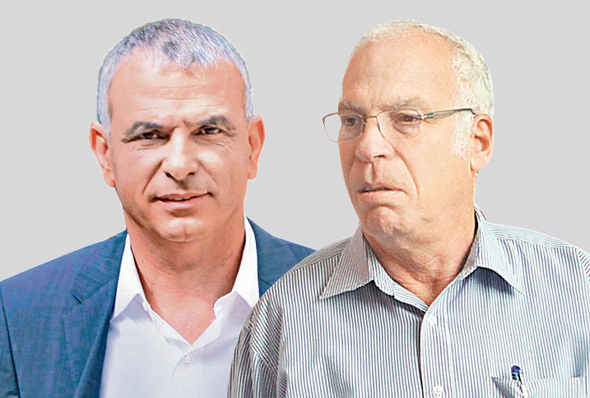 מימין: שר החקלאות אורי אריאל ושר האוצר משה כחלון מימין: שר החקלאות אורי אריאל ושר האוצר משה כחלון