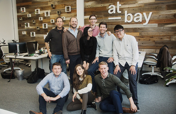At-Bay's team. Photo: Businesswire At-Bay's team. Photo: Businesswire