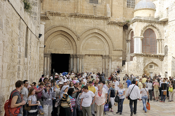 Tourist group in Jerusalem (illustration). Photo: Guy Asiag Tourist group in Jerusalem (illustration). Photo: Guy Asiag
