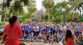 מירוץ תסמונת רט, צילום: מארק נומדר מירוץ תסמונת רט, צילום: מארק נומדר