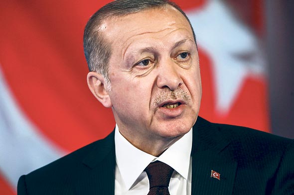 נשיא טורקיה רג'פ טאיפ ארדואן, צילום: בלומברג