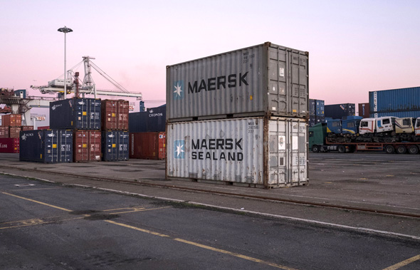 Maersk shipping. Photo: Bloomberg Maersk shipping. Photo: Bloomberg