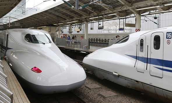 רכבת מהירה ביפן, צילום: איי פי