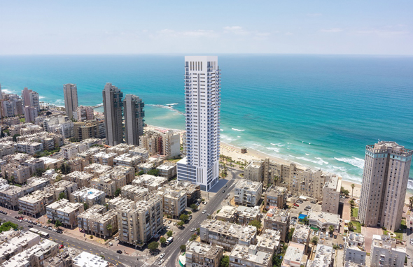 הדמיית הפרויקט בבת ים הדמיית הפרויקט בבת ים