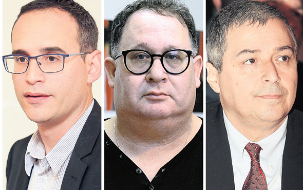 מנכ"ל בנק הפועלים אריק פינטו, סמנכ"ל עמותת ידיד רן מלמד ומנכ"ל הבורסה איתי בן זאב מנכ"ל בנק הפועלים אריק פינטו, סמנכ"ל עמותת ידיד רן מלמד ומנכ"ל הבורסה איתי בן זאב