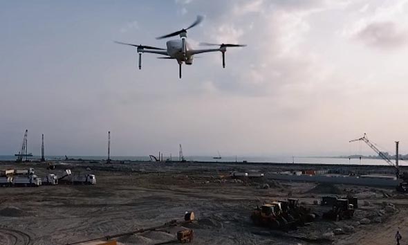 An Airobotics drone. Photo: PR