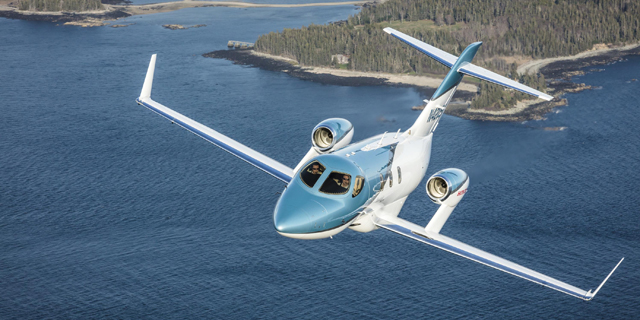 הונדה מציגה את מטוס המנהלים החדש HondaJet Elite