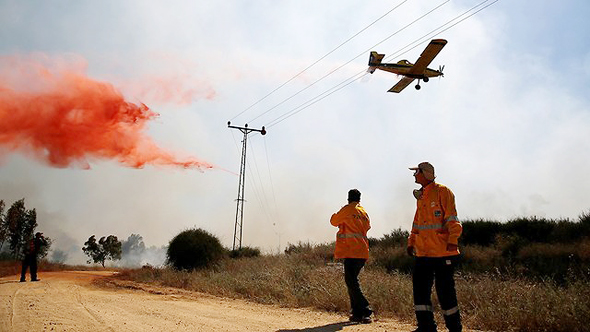 שריפה השבוע בעוטף עזה שריפה השבוע בעוטף עזה