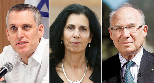 מימין יעקב פרנקל, דורית סלינגר ואבי ליכט מימין יעקב פרנקל, דורית סלינגר ואבי ליכט