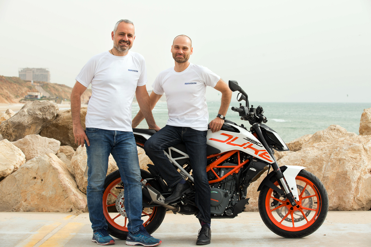 Ride Vision founders Uri Lavi and Lior Cohen. Photo: PR Ride Vision founders Uri Lavi and Lior Cohen. Photo: PR