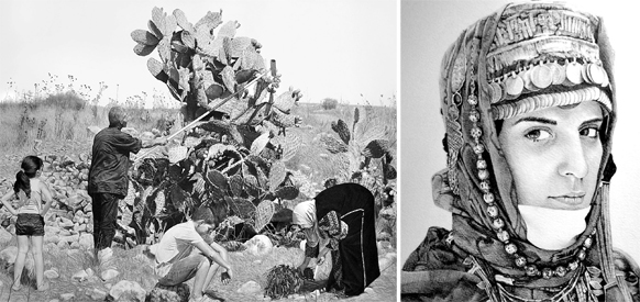 מימין: אשה, 2016; קקטוס, 2016 מימין: אשה, 2016; קקטוס, 2016