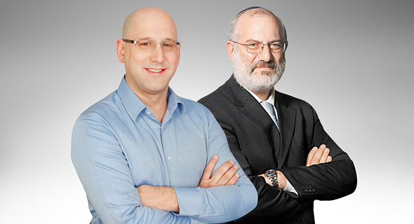 מימין: בעל השליטה אלשטיין והמנכ"ל שטרן מימין: בעל השליטה אלשטיין והמנכ"ל שטרן