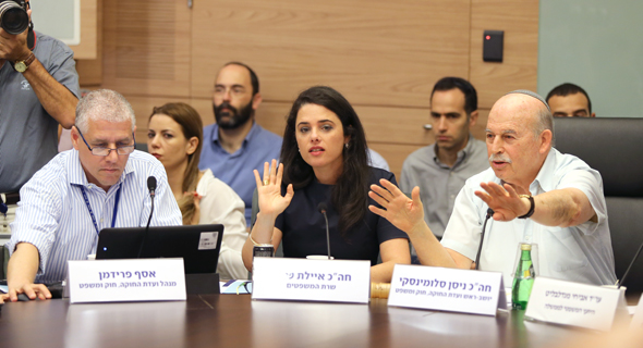 שרת המשפטים איילת שקד בדיון שרת המשפטים איילת שקד בדיון