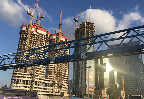 מגדלי משרדים בהקמה בתל אביב מגדלי משרדים בהקמה בתל אביב
