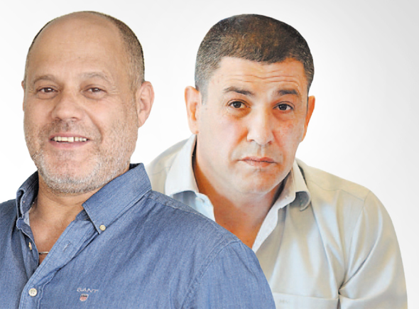 מימין: אליאב בן שמעון ועופר זרף מימין: אליאב בן שמעון ועופר זרף