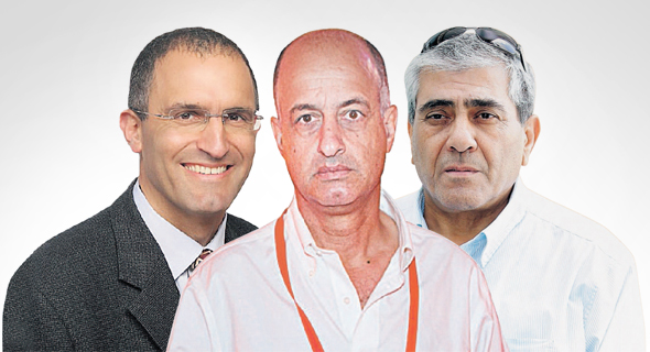 מימין: מנכ”ל י.ח. דמרי יגאל דמרי, מנכ”ל שיכון ובינוי נדל”ן תמיר דגן ומנכ”ל אפריקה מגורים אורן הוד מימין: מנכ”ל י.ח. דמרי יגאל דמרי, מנכ”ל שיכון ובינוי נדל”ן תמיר דגן ומנכ”ל אפריקה מגורים אורן הוד