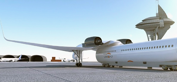 פורצי הדרך תעופה רכבת מעופפת 