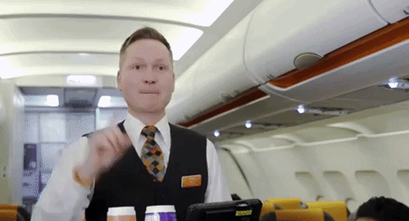 טיסה דייל דיילים תעופה שפה סודית, צילום: יוטיוב