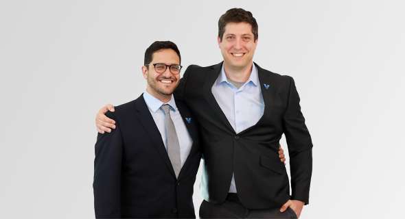 Viz.ai co-founders Chris Mansi and David Golan. Photo: Nicole Ellen Viz.ai co-founders Chris Mansi and David Golan. Photo: Nicole Ellen