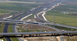 צומת קאסם צומת קסם מחלף כביש 6 כבישים מתחם לב ישראל, צילום: אורן אגמון צומת קאסם צומת קסם מחלף כביש 6 כבישים מתחם לב ישראל, צילום: אורן אגמון